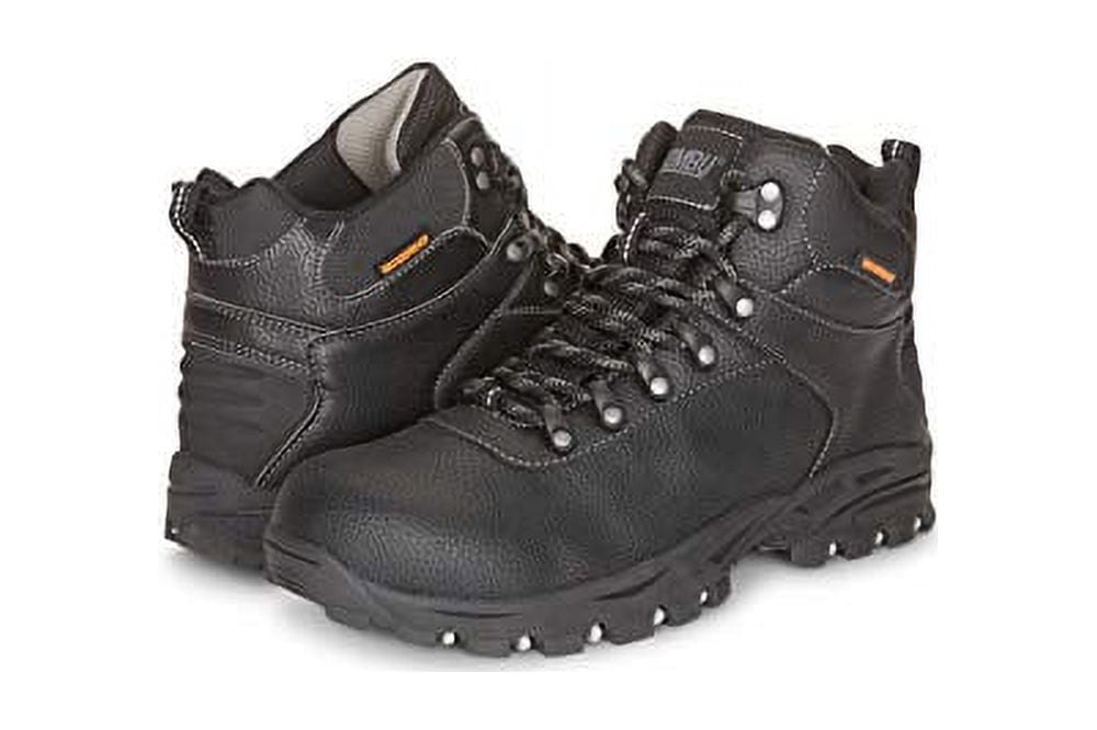Khombu Men?s Hiking Boots (Jared) Water Resistant Shoes for Men with Laces, Round Toe Mens