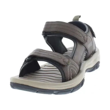 Khombu Men's Windsor Strap Sandals (1693270), Brown, Sz 8