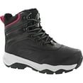 thumbnail image 1 of Khombu Riley Women's Size 8 Shell Lace-up Hiking Boot Cushioned Footbed, Black, 1 of 4