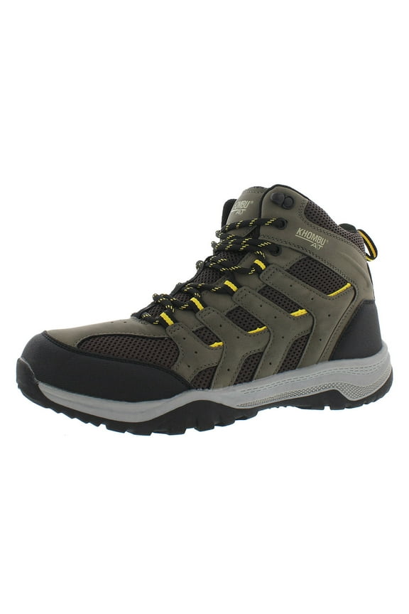 Seneca Mens Shoes Size 9, Color: Charcoal/Yellow