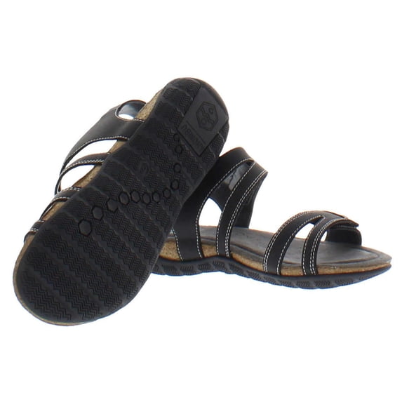 Khombu Women's, Solace Sandals (8, Black)