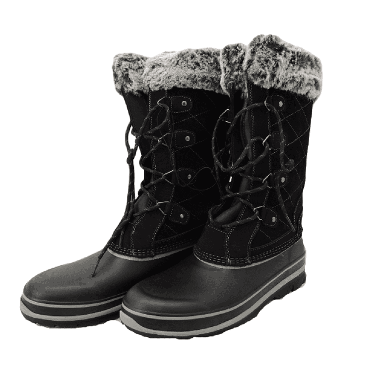 Khombu Womens Ellie Winter Boots - Walmart.com display picture 3