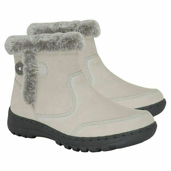 Khombu Womens Iris Leather Cold Weather Winter & Snow Boots