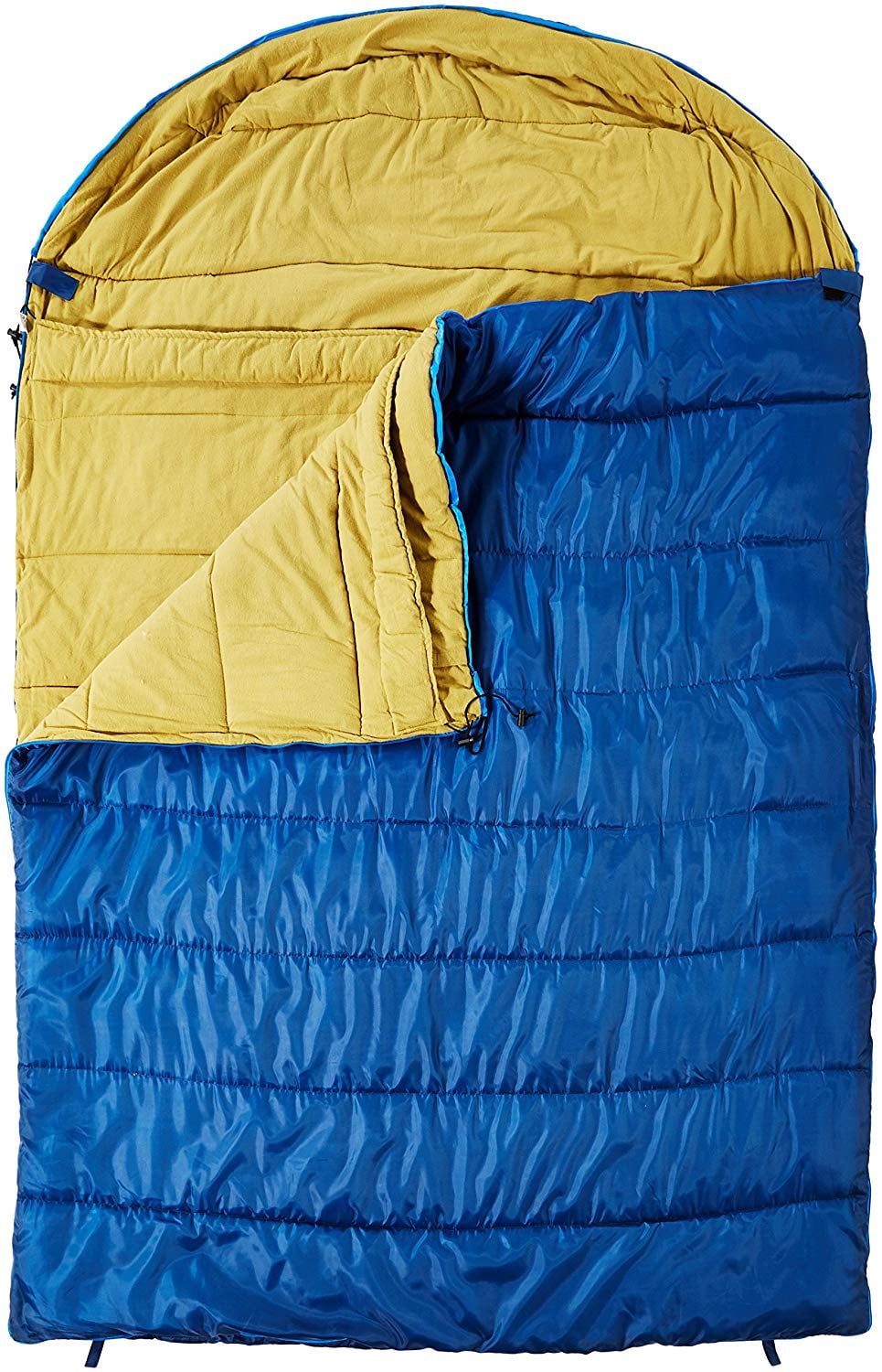 KHOMO GEAR - 3 Season - Double Sleeping Bag for Hiking Camping & Outdoor Activities - Compression Bag Included