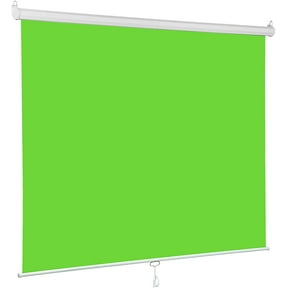 Pull Down Green Screen 55" x 82" Inches Chromakey Studio Backdrop Portable Background