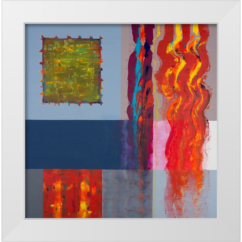 Khorasani, Hooshang 15x15 White Modern Wood Framed Museum Art Print