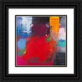 thumbnail image 1 of Khorasani, Hooshang 20x20 Black Ornate Wood Framed with Double Matting Museum Art Print Titled - Joy #3, 1 of 4