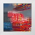 thumbnail image 1 of Khorasani, Hooshang 26x26 White Modern Wood Framed Museum Art Print Titled - Color Storm, 1 of 4