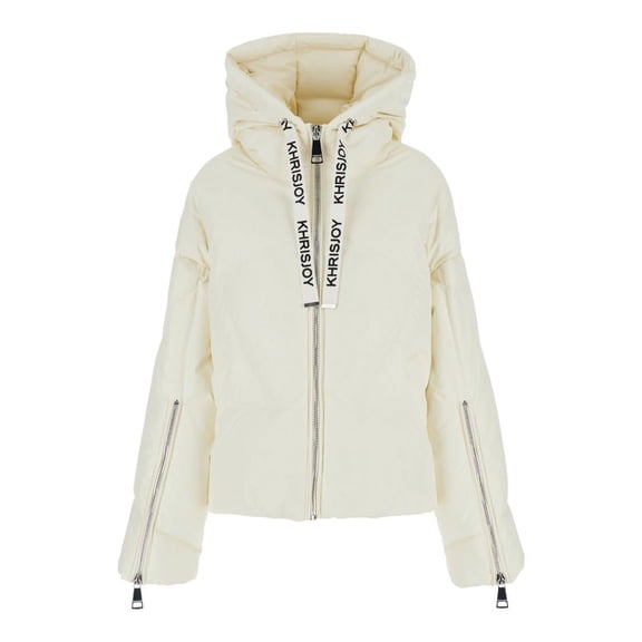 KHRISJOY womens  Khris Iconic Down Jacket, 1, Yellow