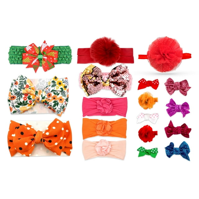 Khristie® Baby & Toddler Autumn 18PC Hair Accessory Assortment