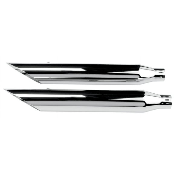 Khrome Werks 3" Chrome HP Plus Mufflers Slash Cut (202350)