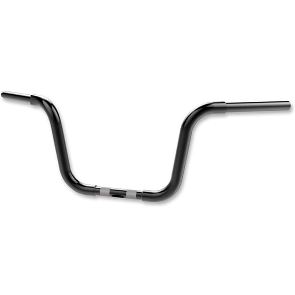 Khrome Werks 300877 1-1/4in. Fat Bobber-Style Ape Hanger Handlebar - 14in. - Black