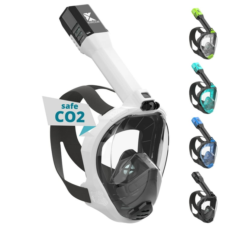 Full Face Snorkel Mask for Adults | CO2 Safe | Fullface Diving