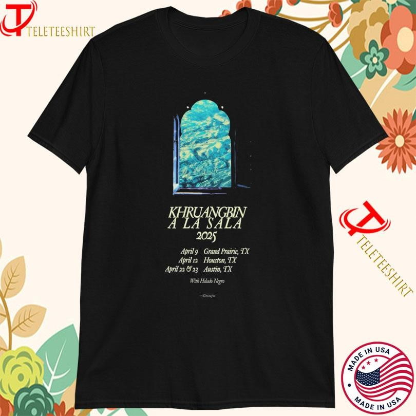 Khruangbin April 12 2025 Houston, TX Tshirts