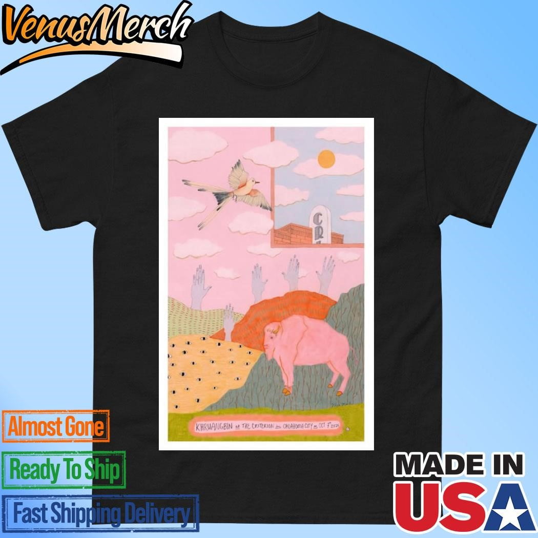Khruangbin At The Criterion In Oklahoma City Ok On Oct 7 2024 Poster Shirt