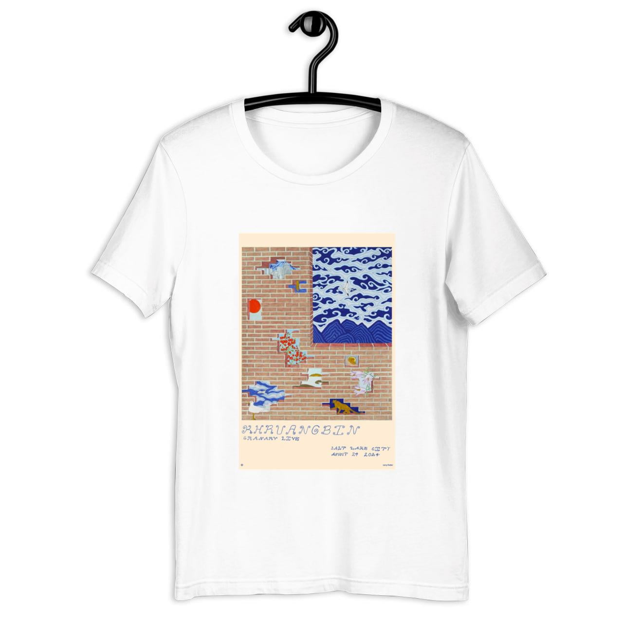 Khruangbin August 24 2024 In Salt Lake City Ut Tour Poster Shirt