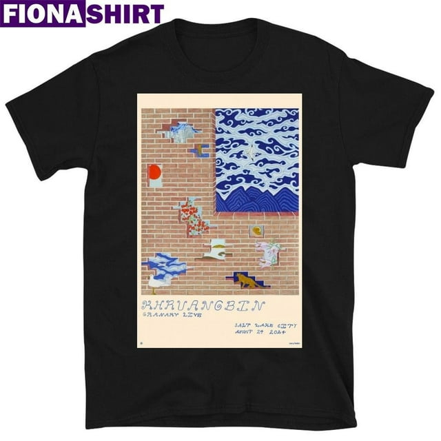 Khruangbin August 24 2024 In Salt Lake City Ut Tour Poster Shirt