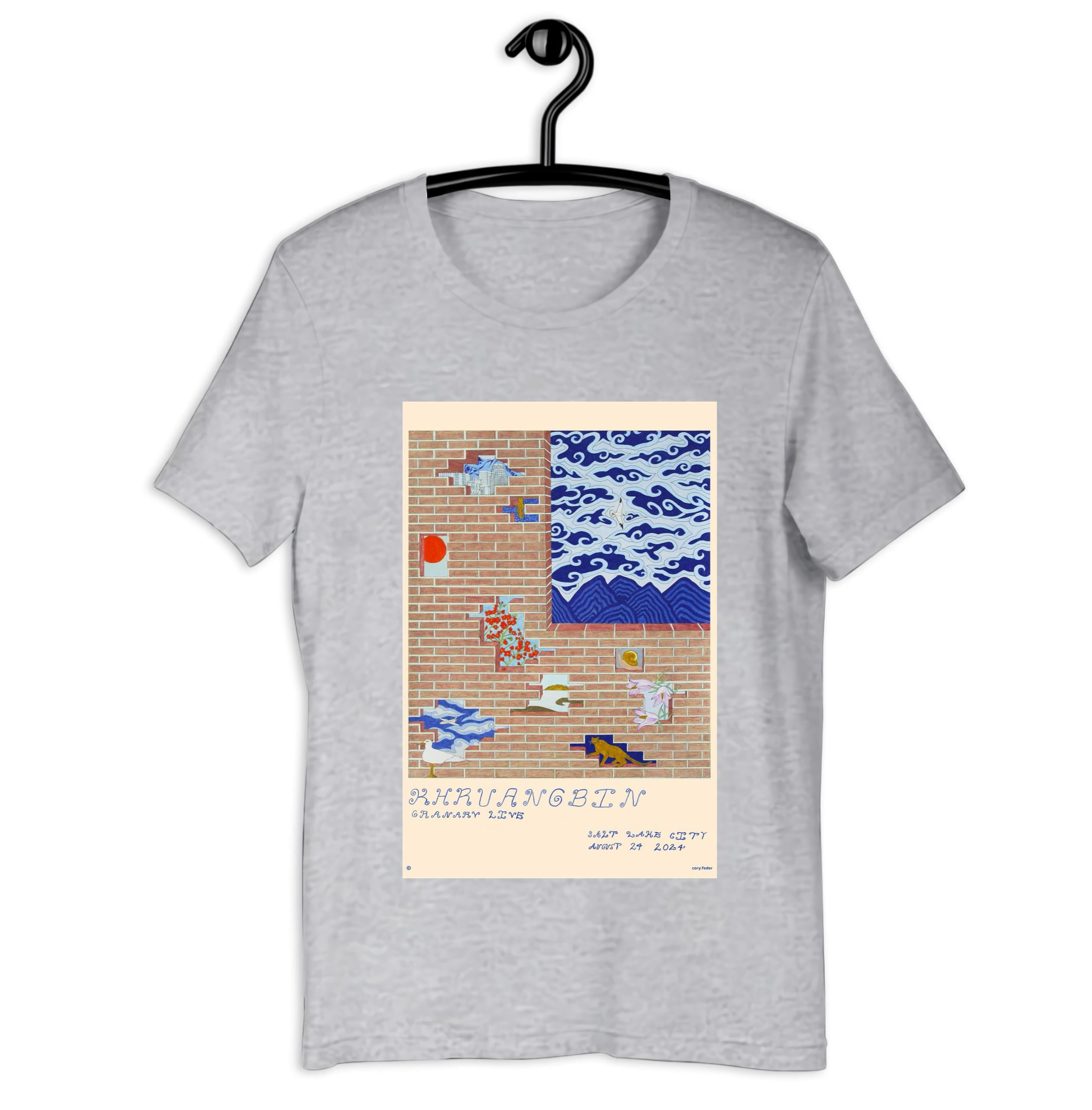 Khruangbin August 24 2024 In Salt Lake City Ut Tour Poster Shirt