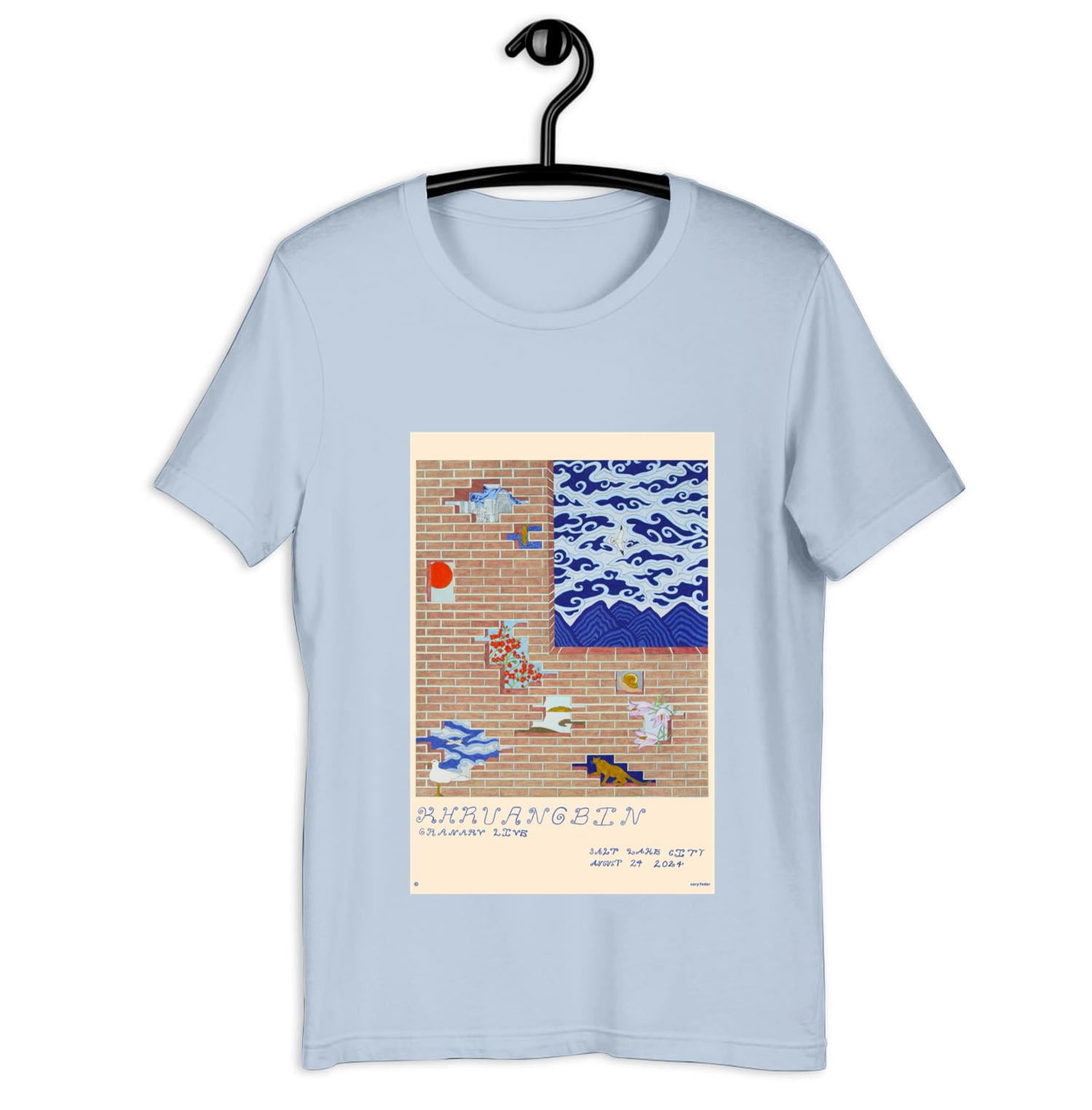 Khruangbin August 24 2024 In Salt Lake City Ut Tour Poster Shirt