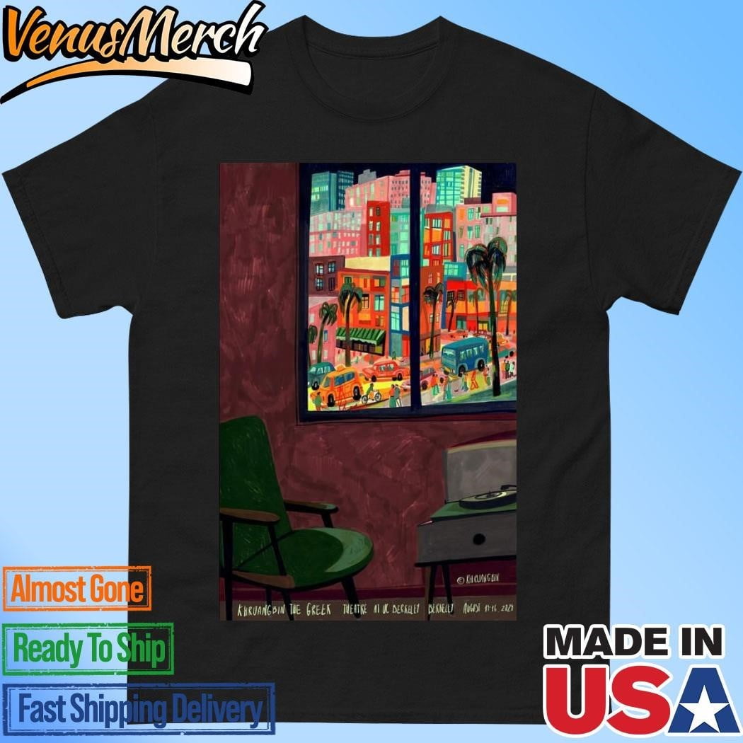 Khruangbin In Berkeley Ca On August 1416 2024 Tour Poster Shirt