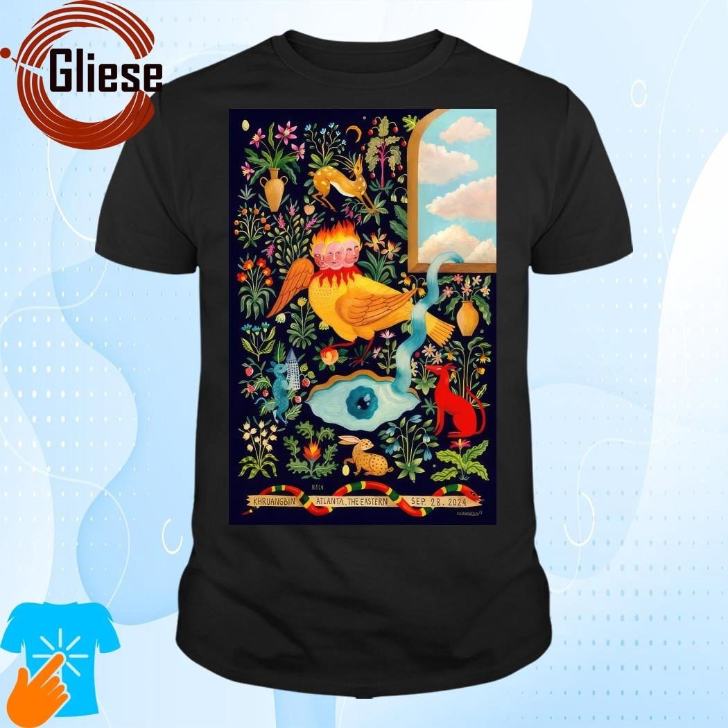 Khruangbin The Eastern Atlanta Ga Band Tour September 28 2024 Poster