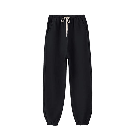 Khunlpohl Plus Size Sweatpants for Women Running Workout Joggers Pants with Pockets Casual Baggy Elastic Waist Sweat Pants