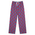 thumbnail image 1 of Khunlpohl Women's Lounge Pant Valentine's Day Pajamas Pants Elastic Waist Wide Leg Loose Pjs Bottoms, 1 of 6