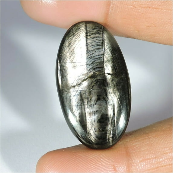 Khushi Gems 43.60ct Natural Hypersthene Oval Gemstone