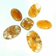 Khushi Gems Goldy Jasper Oval Loose Gemstones, 261.70Cts