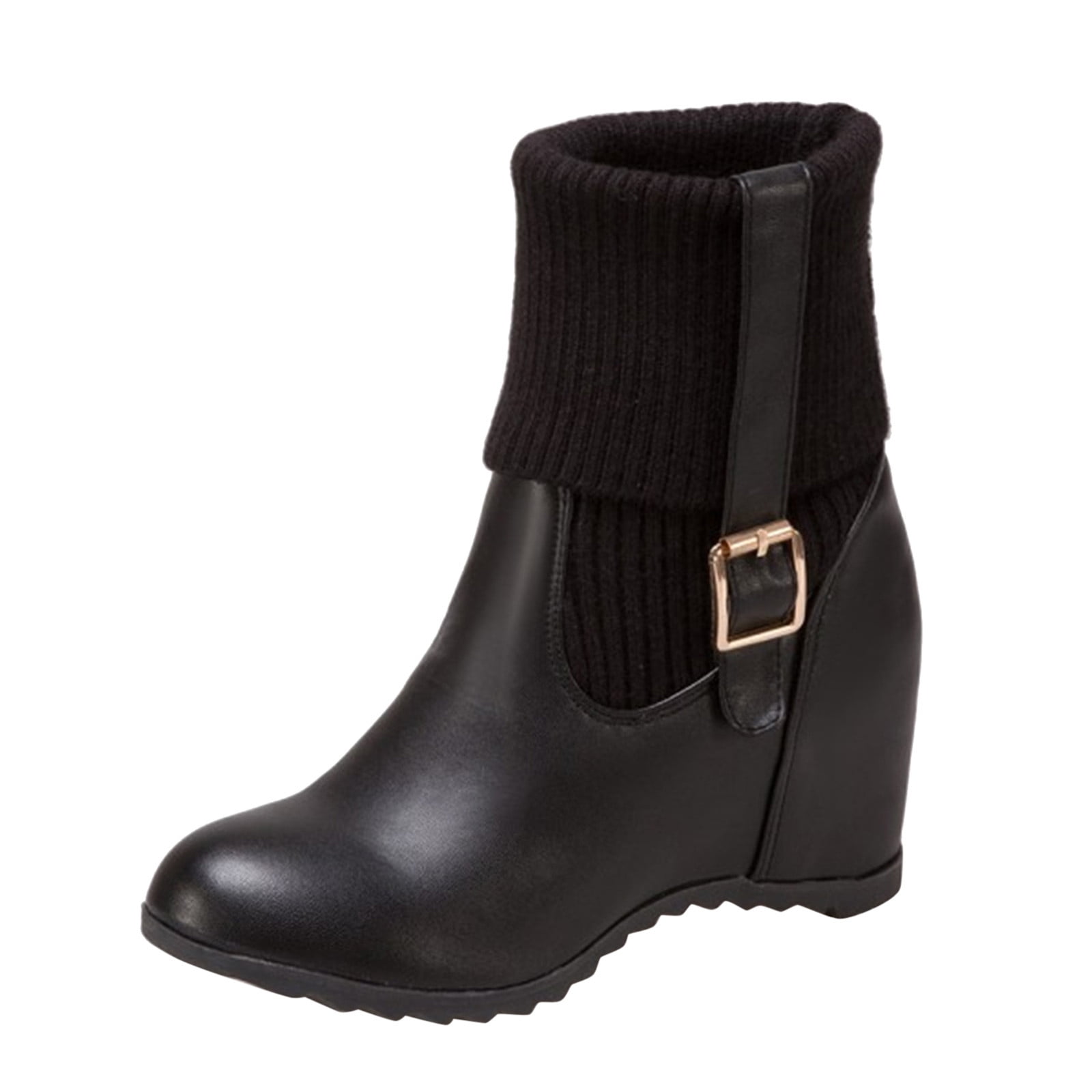 Ki8Jcud Women 50 Knee High Riding Boots Ladies Fashion Solid Color