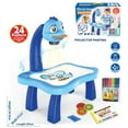 thumbnail image 1 of Ki/ds Projection Drawing Board Interactive Learning Art Table Creative Painting Graffiti Desk for Educational Play Home Learning Station Art Development Activity Safe Durable Design, 1 of 6