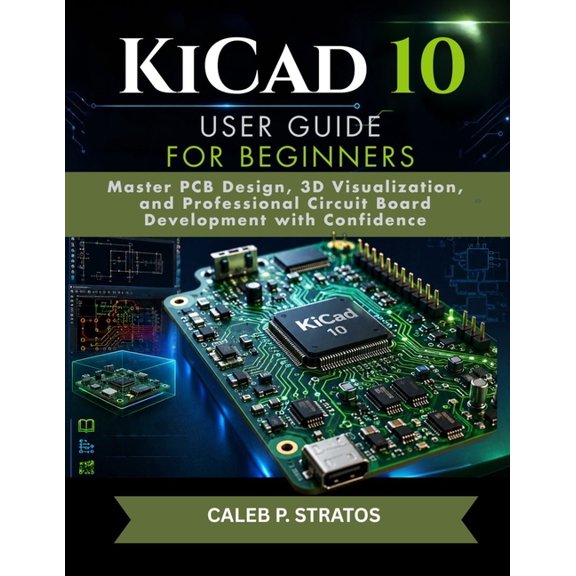 KiCad 10 User Guide for Beginners: Master PCB Design, 3D Visualization, and Professional Circuit Board Development with , (Paperback)