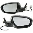 thumbnail image 1 of For Kia Cadenza 2014 2015 2016 Door Mirror Driver & Passenger Side Pair | Power | Heated | w/Memory | w/Signal Indicator | w/Puddle Light | Power Folding | Paint to Match | For 876103R701 | KI1320172, 1 of 5
