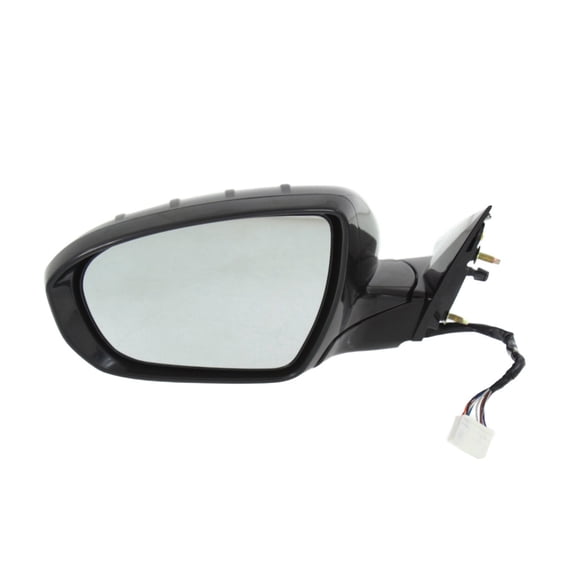 For Kia Cadenza 2014 2015 2016 Door Mirror Driver Side | Outer Rear View | Heated | With Signal Light | With Puddle Light | Replacement For KI1320171 | 876103R702