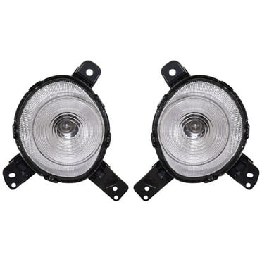 For Kia Forte 2019 2020 2021 Daytime Running Light Assembly Driver and Passenger Side | Pair | FE/LXS | Replacement For KI2562102, KI2563102 | 92207M7050, 92208M7050