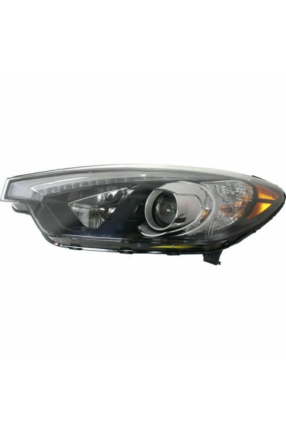 For Kia Forte/Forte5/Forte Koup 2014 2015 Driver Side Headlight Assembly | Composite | w/ LED Position Light | Sedan | 92101A7210 | KI2502171