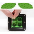 thumbnail image 1 of Kia Forte Sedan (14-16) Green Fog Light Covers, 1 of 2