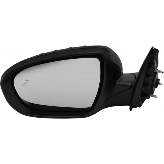 For Kia Optima 2014 2015 Driver Side Door Mirror | Rear | Outer | w/ Signal Light | Power-Folding | w/ Blind Spot Detection | Paint to Match | 876104C540 | KI1320206