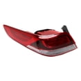 thumbnail image 1 of For Kia Optima 2016 2017 2018 2019 2020 Tail Light Assembly Driver Side | Outer | CAPA Certified | Red and Clear | Replacement For KI2804130 | 191275629673, 92401D5000, 1 of 6