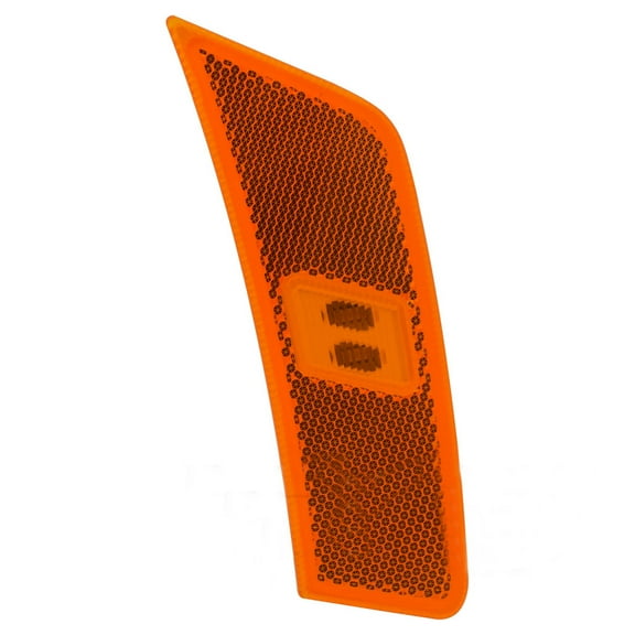 For Kia Seltos 2021 2022 2023 Side Marker Light Assembly Passenger Side | Front | CAPA | LED | Amber Lens | Snap in Attachment | With Bulbs | Replacement For KI2551110 | 921A2Q5120