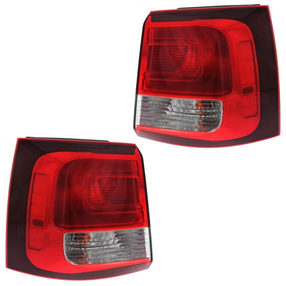 For Kia Sorento 2014 2015 Tail Light Assembly Driver and Passenger Side | Pair | Outer | Bulb Type | CAPA | Replacement For KI2804111, KI2805111 | 924011U500, 924021U500