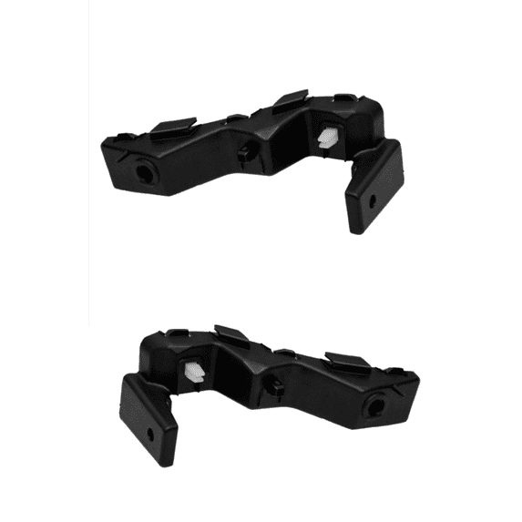 For Kia Soul 2014 15 16 17 18 2019 Bumper Cover Bracket Driver and Passenger Side | Pair | Front | Lower Side | KI1062100, KI1063100 | 86553B2000, 86554B2000