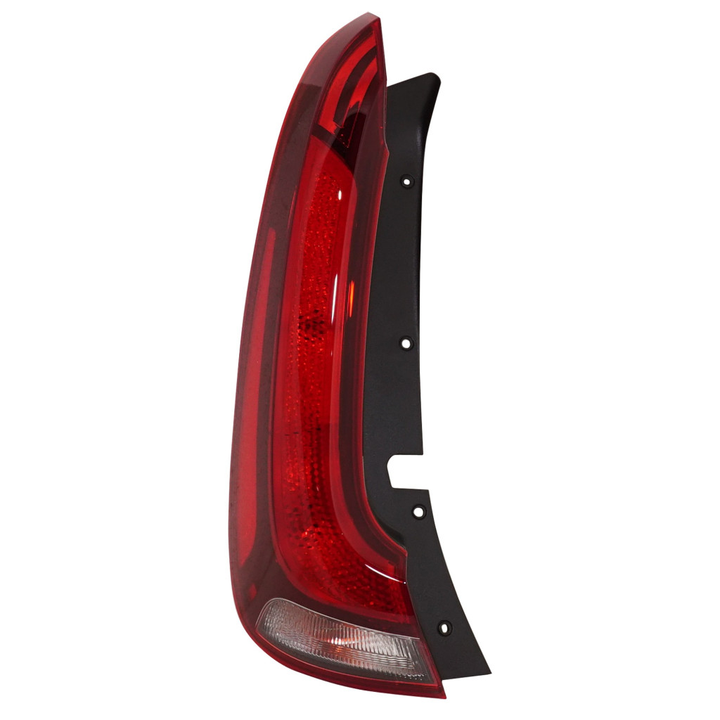 Ensamblaje de luz trasera exterior lado del conductor para Kia Soul 2020 2021 2022 2023 | Certificado CAPA | Lente roja y transparente | Reemplazo para KI2804157, KI2804157C | 92401K0010