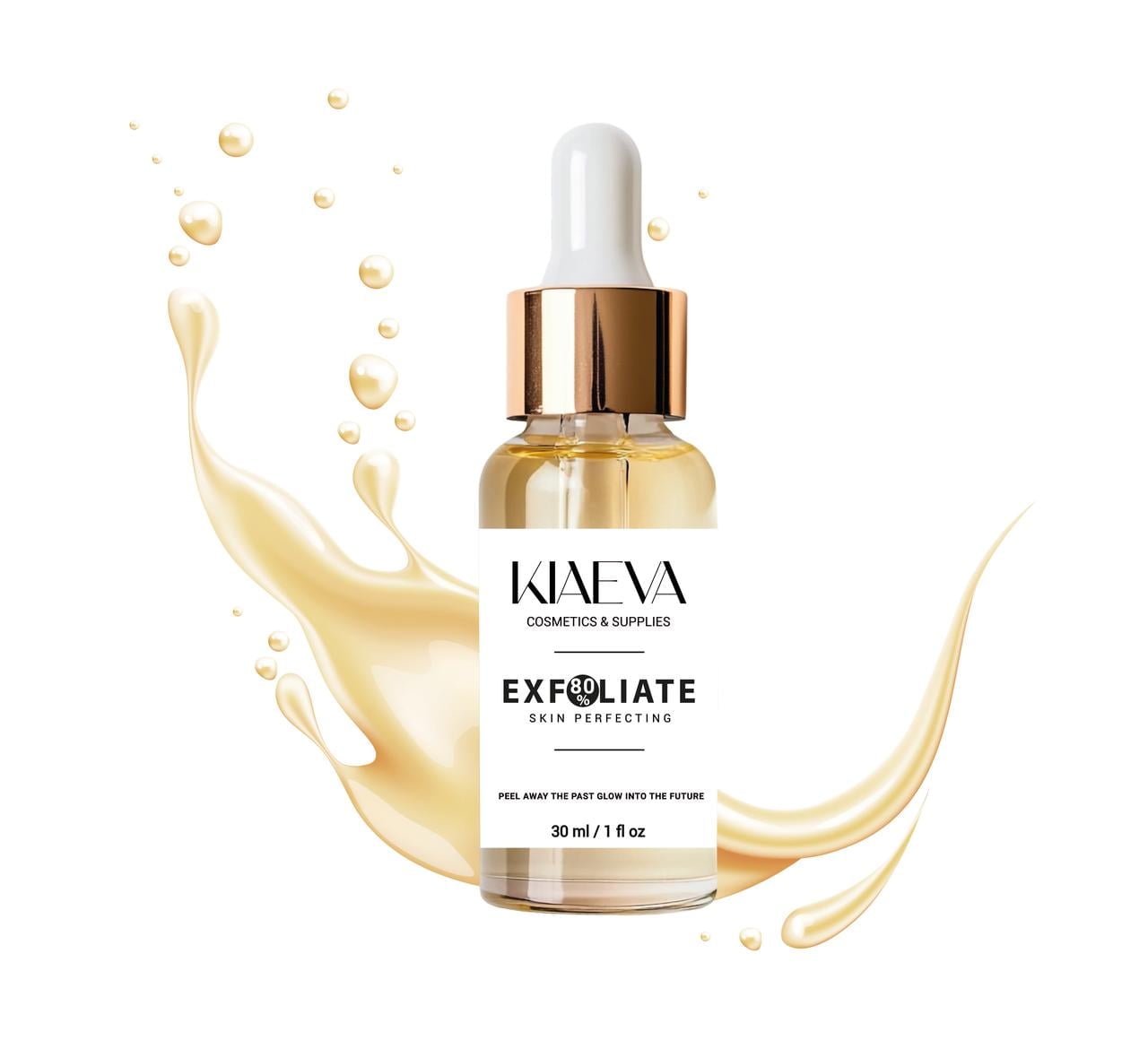 Kiaeva 80% Gentle Peeling Exfoliant -Unit Net Fl. 1oz / 30ml