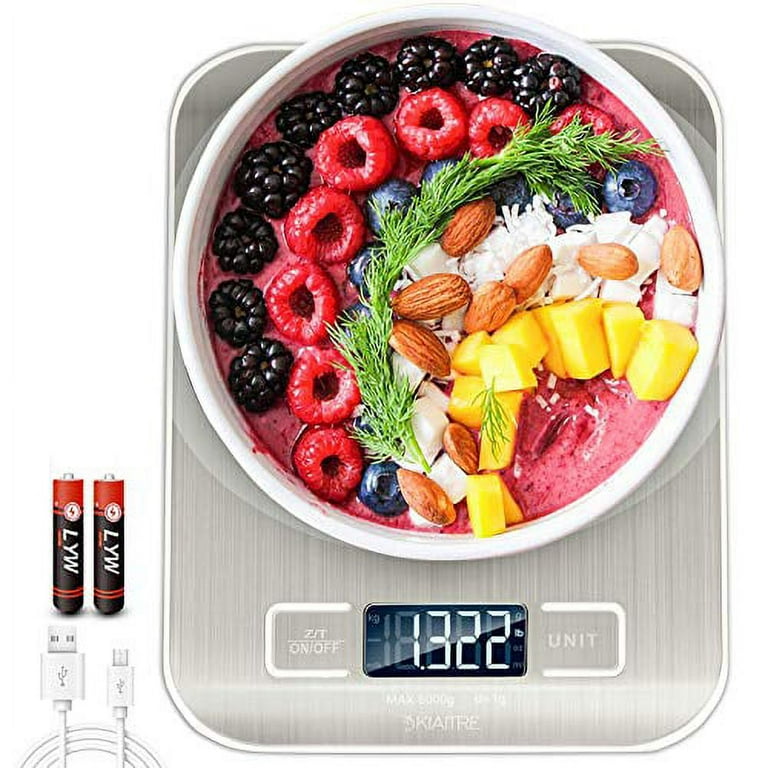 Electronic Digital Kitchen Scale Weighing Machine Food Weight Scale For  Food Cooking And Baking