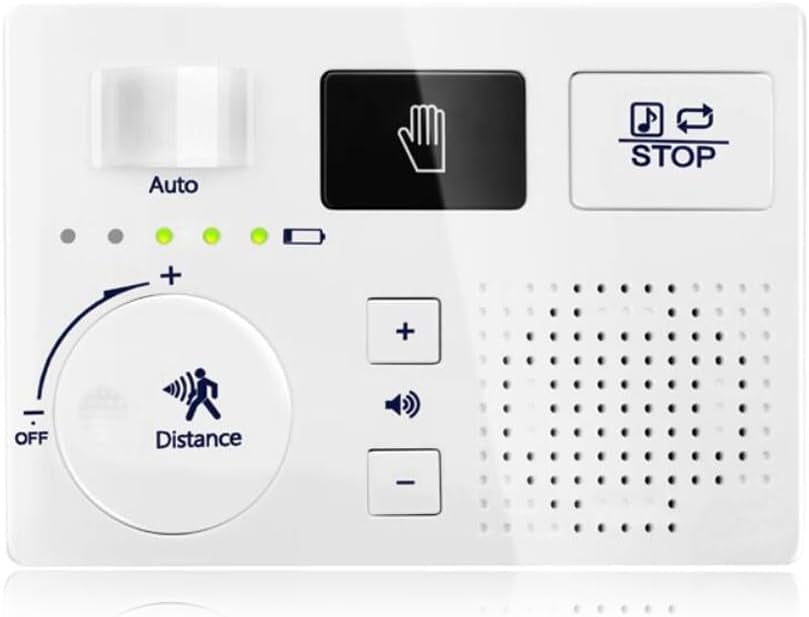 KiaoTime Bathroom White Noise Machine for Bathroom Privacy Motion ...