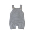 thumbnail image 1 of Kiapeise Baby Girl Boy First Easter Romper Knitted Cute Rabbit Fluffy 3D Bunny Tail Ears Jumpsuit Newborn Baby, 1 of 6