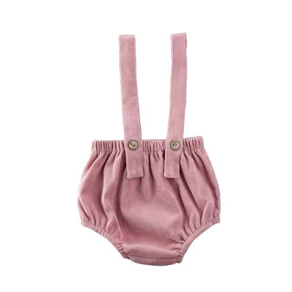 Kiapeise Baby Overalls Shorts Corduroy Bib Bottoms Clothe