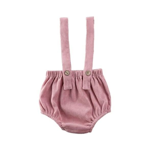 Kiapeise Baby Overalls Shorts Corduroy Bib Bottoms Clothe