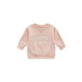 thumbnail image 1 of Kiapeise Kids Baby Boy Girls Brother Sister Pullover Little Darling/Dude Letter Print Sweatshirt Tops, 1 of 8